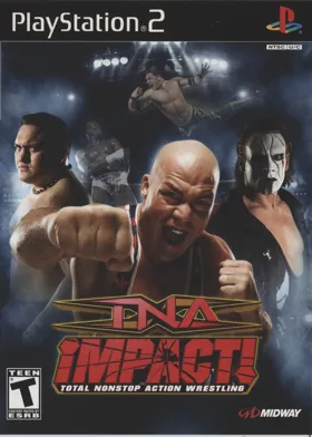 TNA Impact! Total Nonstop Action Wrestling box cover front